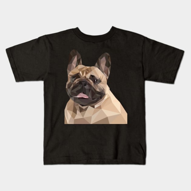 Bulldog Kids T-Shirt by Hermanitas Design